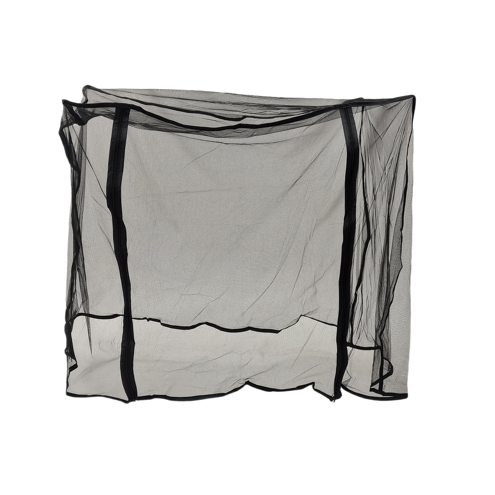 Mosquito Net, Outdoor Picnic and Camping Bug Screen Mesh Netting, Black product photo